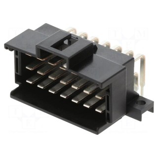 Connector: automotive | JPT,MCP 2.8 | male | socket | on PCBs | PIN: 21