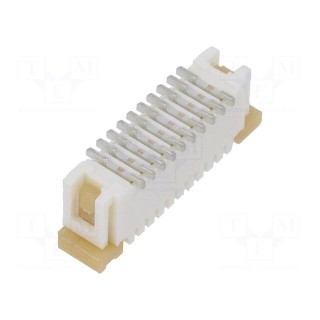 Connector: FFC/FPC | vertical | PIN: 10 | ZIF | SMT | Easy-On | 125V | 1A