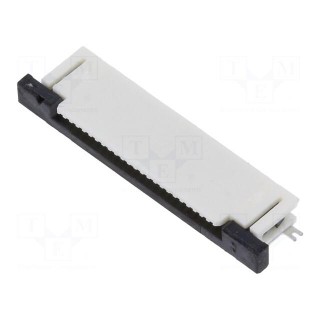Connector: FFC/FPC | horizontal | PIN: 24 | top contacts,ZIF | SMT