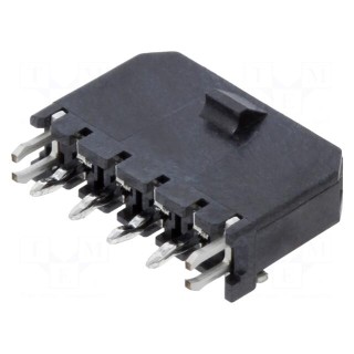 Socket | wire-board | male | Micro-Fit 3.0 | 3mm | PIN: 4 | 5A