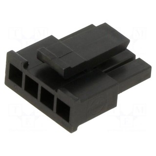 Connector: wire-board | Micro-Fit 3.0 | PIN: 4 | Type: w/o contacts