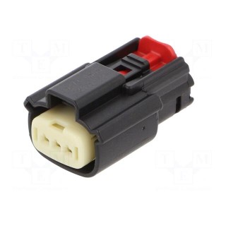 Connector: wire-wire | MX150 | female | plug | for cable | PIN: 3 | 3.5mm