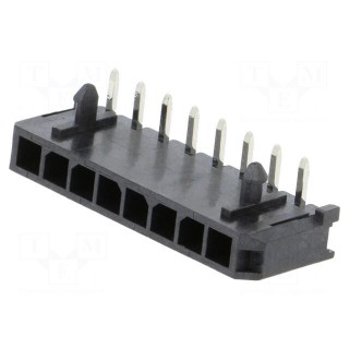 Socket | wire-board | male | Micro-Fit 3.0 | 3mm | PIN: 8 | 5A