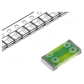 Fuse: fuse | time-lag | 25A | 32VAC | 63VDC | SMD | 3.2x1.6mm | copper | UST