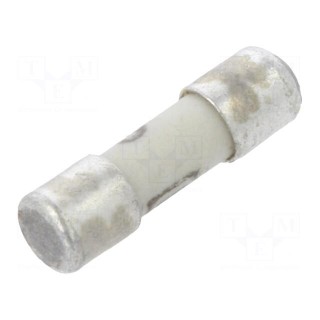 Fuse: fuse | quick blow | 3A | 125VAC | 125VDC | ceramic,cylindrical