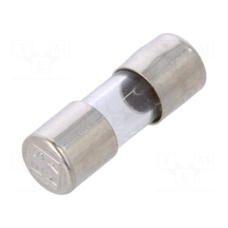 Fuse: fuse | quick blow | 1A | 250VAC | cylindrical,glass | 5x15mm