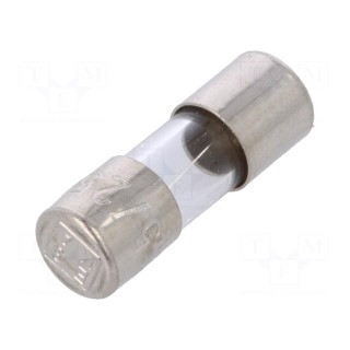 Fuse: fuse | quick blow | 2.5A | 250VAC | cylindrical,glass | 5x15mm