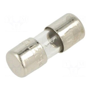 Fuse: fuse | quick blow | 7A | 350VAC | cylindrical,glass | 5x15mm | 2JQ