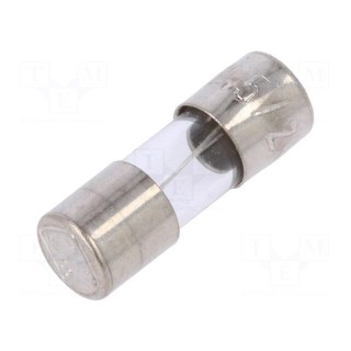 Fuse: fuse | time-lag | 2.5A | 250VAC | cylindrical,glass | 5x15mm
