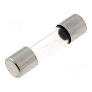 Fuse: fuse | quick blow | 5A | 250VAC | cylindrical,glass | 5x20mm | 217