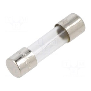 Fuse: fuse | quick blow | 1.25A | 250VAC | cylindrical,glass | 5x20mm