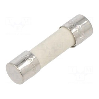 Fuse: fuse | quick blow | 10A | 250VAC | ceramic,cylindrical | 5x20mm