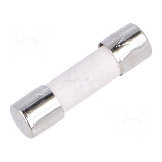 Fuse: fuse | quick blow | 12.5A | 250VAC | ceramic,cylindrical | 5x20mm
