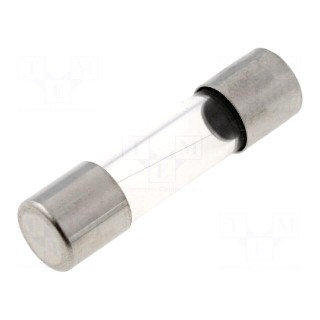 Fuse: fuse | time-lag | 1.6A | 250VAC | cylindrical,glass | 5x20mm