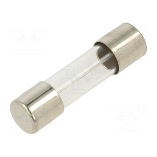 Fuse: fuse | quick blow | 15A | 125VAC | cylindrical,glass | 5x20mm