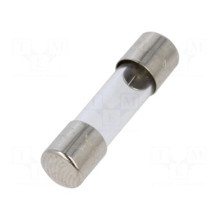 Fuse: fuse | quick blow | 1A | 220VAC | cylindrical,glass | 5x20mm | D1