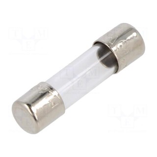 Fuse: fuse | quick blow | 1A | 250VAC | cylindrical,glass | 5x20mm | 5SF