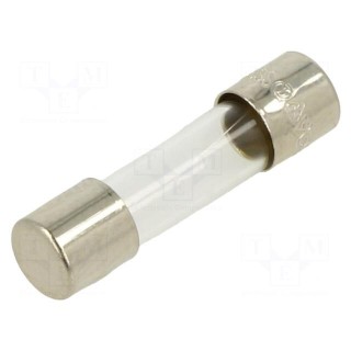 Fuse: fuse | quick blow | 1A | 250VAC | cylindrical,glass | 5x20mm | S500