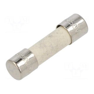 Fuse: fuse | quick blow | 2.5A | 250VAC | ceramic,cylindrical | 5x20mm