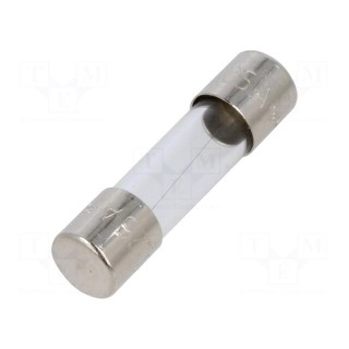 Fuse: fuse | quick blow | 250mA | 220VAC | cylindrical,glass | 5x20mm