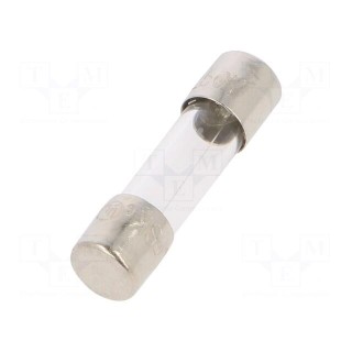 Fuse: fuse | quick blow | 3.5A | 250VAC | cylindrical,glass | 5x20mm