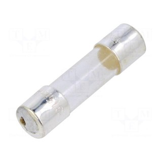 Fuse: fuse | quick blow | 315mA | 250VAC | cylindrical,glass | 5x20mm