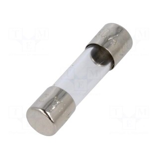 Fuse: fuse | quick blow | 500mA | 220VAC | cylindrical,glass | 5x20mm