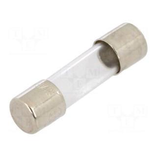 Fuse: fuse | quick blow | 500mA | 250VAC | cylindrical,glass | 5x20mm