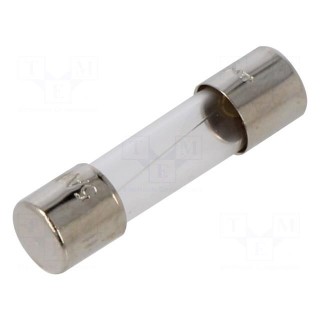Fuse: fuse | quick blow | 5A | 125VAC | cylindrical,glass | 5x20mm | GMA
