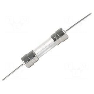 Fuse: fuse | time-lag | 2A | 250VAC | 5x20mm | SPT | Leads: for soldering