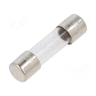 Fuse: fuse | quick blow | 630mA | 250VAC | cylindrical,glass | 5x20mm