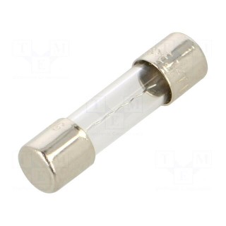 Fuse: fuse | quick blow | 7A | 125VAC | cylindrical,glass | 5x20mm | 5MF