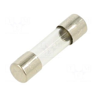 Fuse: fuse | quick blow | 800mA | 220VAC | cylindrical,glass | 5x20mm