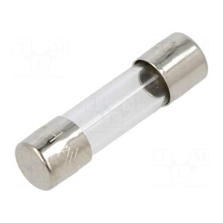 Fuse: fuse | quick blow | 8A | 32VAC | cylindrical,glass | 5x20mm | D1