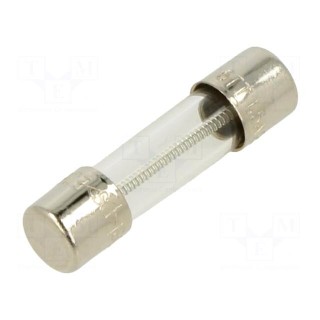 Fuse: fuse | time-lag | 1.5A | 250VAC | cylindrical | 5x20mm | brass | 5TT