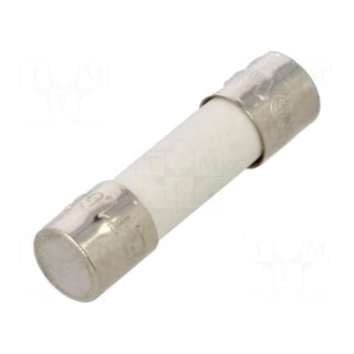 Fuse: fuse | time-lag | 1.6A | 250VAC | ceramic,cylindrical | 5x20mm