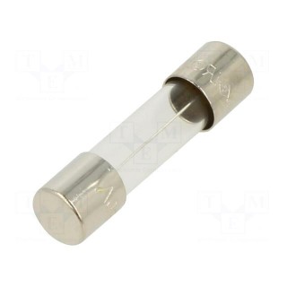 Fuse: fuse | time-lag | 1.6A | 250VAC | cylindrical,glass | 5x20mm | S506