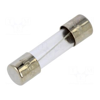 Fuse: fuse | time-lag | 2.5A | 250VAC | cylindrical,glass | 5x20mm | S506