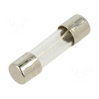 Fuse: fuse | time-lag | 200mA | 250VAC | cylindrical,glass | 5x20mm