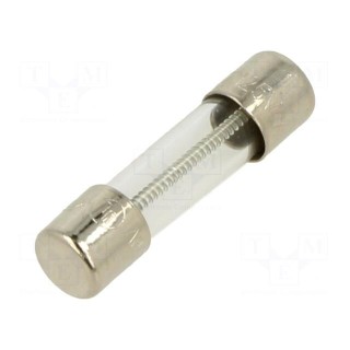 Fuse: fuse | time-lag | 2A | 250VAC | cylindrical | 5x20mm | brass | 5TT