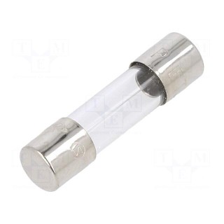 Fuse: fuse | time-lag | 3.15A | 250VAC | cylindrical,glass | 5x20mm