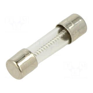 Fuse: fuse | time-lag | 3A | 250VAC | cylindrical | 5x20mm | brass | 5TT
