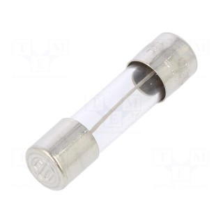Fuse: fuse | time-lag | 50mA | 250VAC | cylindrical,glass | 5x20mm