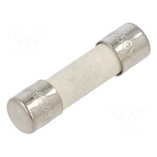 Fuse: fuse | time-lag | 5A | 250VAC | ceramic,cylindrical | 5x20mm | S505