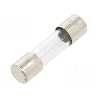 Fuse: fuse | time-lag | 5A | 250VAC | cylindrical,glass | 5x20mm | brass
