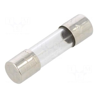 Fuse: fuse | time-lag | 6.3A | 250VAC | cylindrical,glass | 5x20mm