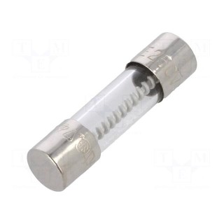 Fuse: fuse | time-lag | 6.3A | 250VAC | cylindrical,glass | 5x20mm | 219