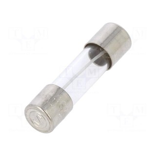 Fuse: fuse | time-lag | 63mA | 250VAC | cylindrical,glass | 5x20mm