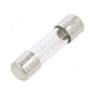 Fuse: fuse | time-lag | 80mA | 250VAC | cylindrical,glass | 5x20mm | 5ST