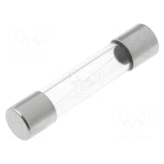 Fuse: fuse; quick blow; 10A; 60VAC; cylindrical,glass; 6.3x32mm